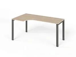 ЛАЙТ / LIGHT RLG016-14x9L Угловой стол 160x90x75 Дуб Сонома - Фото предпросмотра