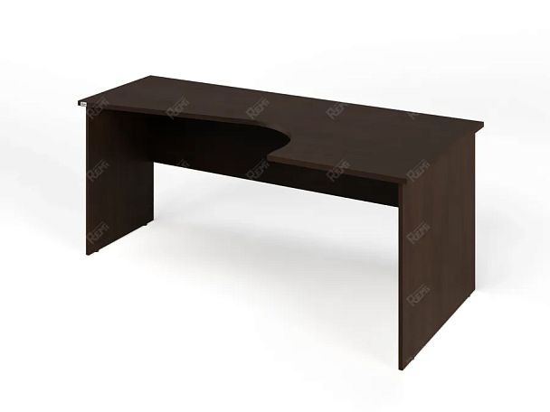 ЛАЙТ / LIGHT RLG005-18x11R Угловой стол 180x110x75 Венге - Вид 1