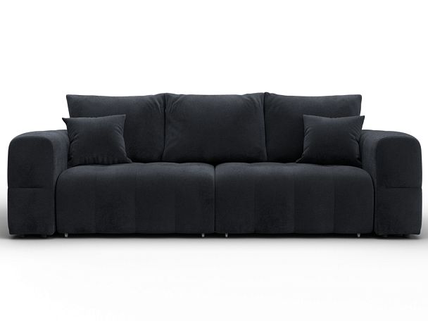 Диван прямой Лига-110 НПБ Велюр серый - Вид 2