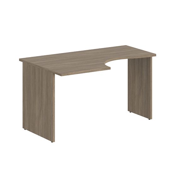 Стол эргономичный Sigma 1400х900х750 левый / цвет: дуб темный - Вид 1