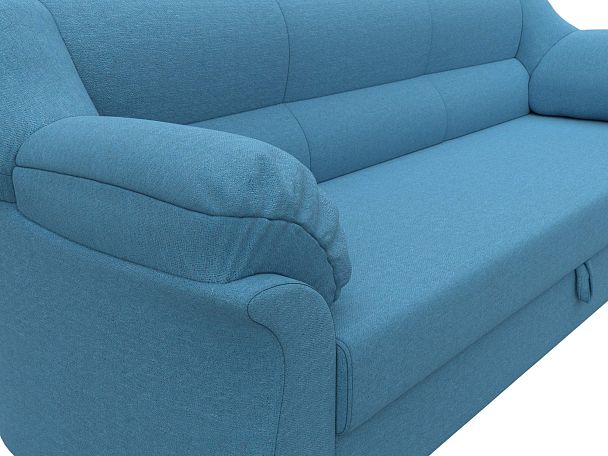 Диван прямой Карнелла Рогожка голубой - Вид 4