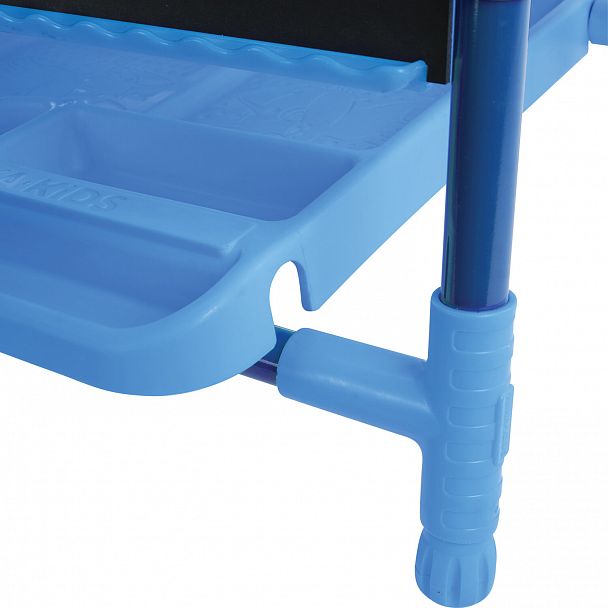 Мольберт растущий для мела/магнитно-маркерный, 53х46 см, BRAUBERG "NIKA KIDS", синий, 238049 - Вид 5