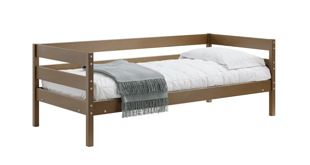 Кровать-тахта деревянная Мечта 5 800х1900, береза, цвет коричневый - Вид 1