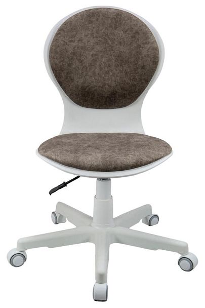 Кресло 1139 FW PL White велюр Bliss 07 шоколад - Вид 5