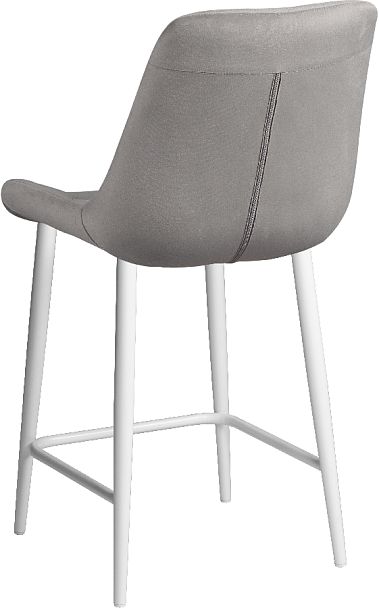 Полубарный стул Эйден, Confetti silver/белый - Вид 5