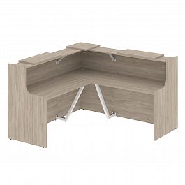 Ресепшн Г-образный "Onix" O.R-K-24 дуб аттик - Фото предпросмотра