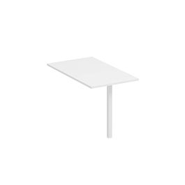 Брифинг-приставка с опорой КФ Комфорт КФ К.Б1 1223 БП белый премиум / белый - Фото предпросмотра