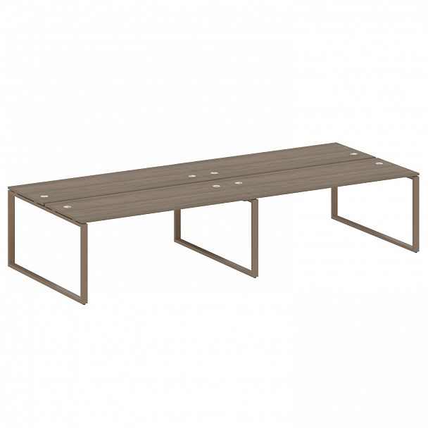 Рабочая станция "Metal System" БО.СМ-4.5 вяз/мокко - Вид 1