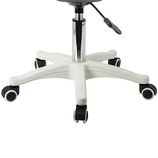 Кресло стул BRABIX "Eames MG-310 PL", пластик белый, экокожа белая, 532926 - Вид 6