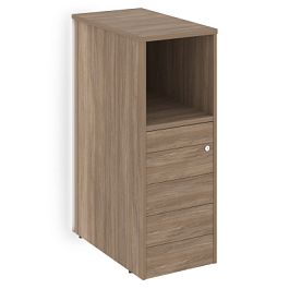 Onix Тумба с подсветкой 5 ящиков TIP-ON завершающая, левая O.R-TV-5 TIP.S (L) Дуб аризона 436*767*1185 - Фото предпросмотра