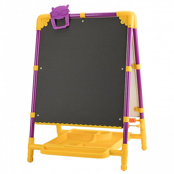 Мольберт растущий для мела/магнитно-маркерный, 53х46 см, BRAUBERG "NIKA KIDS", сиреневый, 238050 - Вид 5