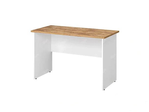 TANDEM RTD018-120-ME Стол прямоугольный ун-й 1200х600х750 Таксония медовая/Белый - Вид 1