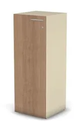 RAC051 ACCORD Шкаф узкий закрытый левый с замком 451х448х1198 Акация Шеффилд/Кашемир - Фото предпросмотра