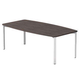 Стол переговорный Everprof EVO 2100х1100x755 Дуб Пасадена/Белый - Фото предпросмотра