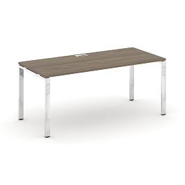 Style Project Direct Lux Стол письменный M-SN-6P.SR-015.M Вяз Благородный/Нержавеющая Сталь/Хром 1780*700*750 - Фото предпросмотра