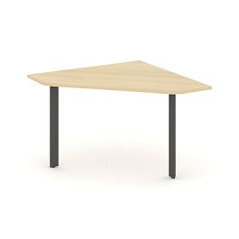 Style Project Next Угловой элемент переговорного стола SN-59.UPRG-031 Акация Лорка/Металл Антрацит 1180*1180*750 - Фото предпросмотра