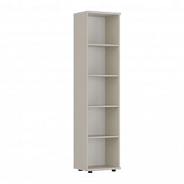 Стеллаж узкий New Line 40,3x37x200,1 дуб шамони светлый - Фото предпросмотра