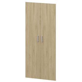 Двери из ЛДСП к широким стеллажам НТ-602.2.Ф Баттл Рок 780x16x1948 Аргентум - Фото предпросмотра