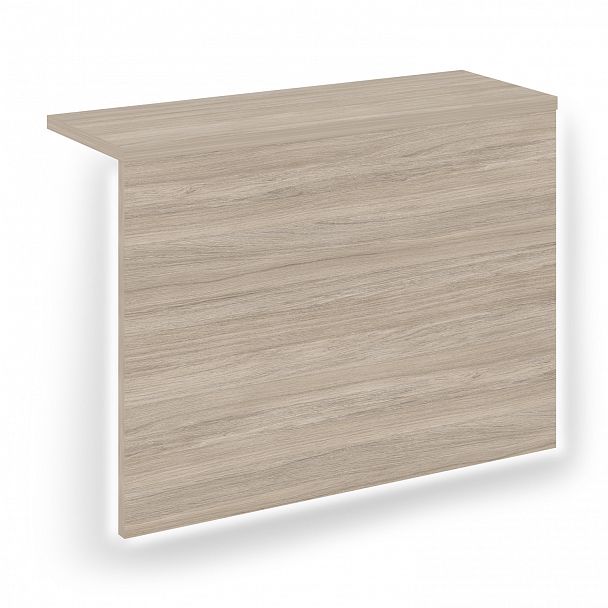 Накладка с подсветкой прямая высокая "Onix" О.R-NP.V-138.1.S дуб аттик - Вид 1