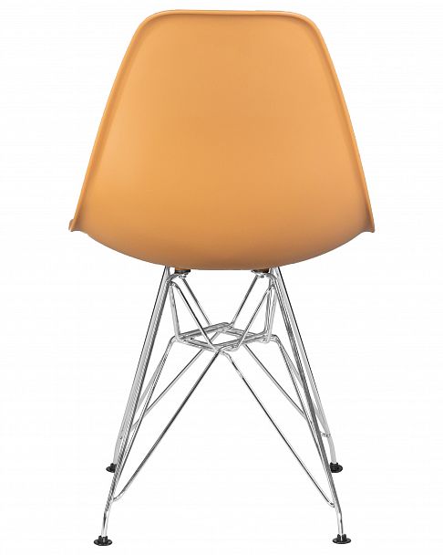 Стул обеденный DOBRIN DSR (ножки хром, цвет персиковый (NX-Y-06)) - Вид 5