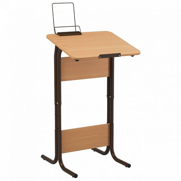 Стол-конторка ученическая "М115Пк" с закруг. углов, кр.тр. 2-4 гр. - Вид 1