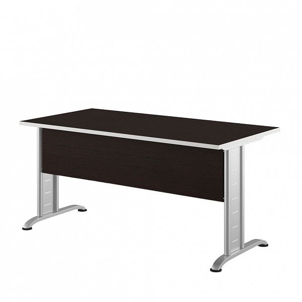 Стол письменный Metal Swift 160x80x75 тёмный дуб - Вид 1