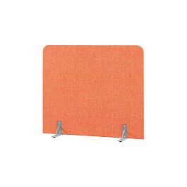 Перегородка акустическая прямая Everprof EVO Acoustic на опорах 1400х28х1200 Ткань Romeo 08 - Фото предпросмотра