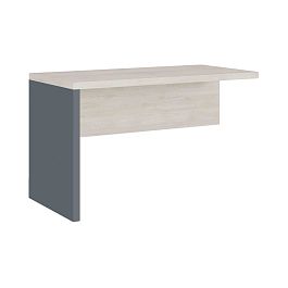 Стол-приставка Zion 120x60x74 дуб шамони светлый - Фото предпросмотра