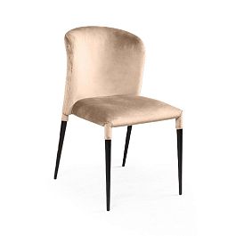 Стул Albert (Альберт), бархат бежевый 5 - Фото предпросмотра