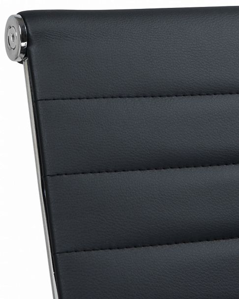 Офисное кресло для посетителей DOBRIN CODY (чёрный) - Вид 7