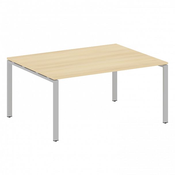Стол для переговоров "Metal System" БП.ПРГ-1.4 акация/серый - Вид 1