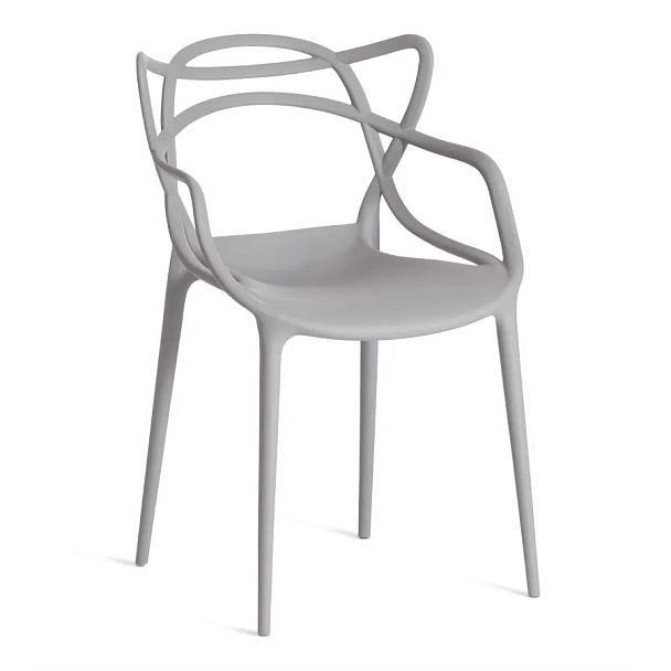 Стул Кет Чаир/Cat Chair (мод.028), пластик, темно-серый (Dark grey NX-GR-20) - Вид 1