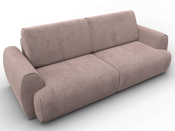 Диван прямой Лига-115 НПБ Велюр бежевый - Вид 6