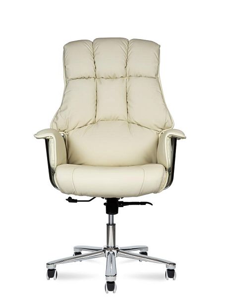 Кресло офисное / Президент / слоновая кость / экокожа - Вид 1