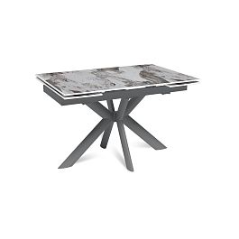 Стол раскладной Strong (120+30+30), керамика глянцевая Pandora - Фото предпросмотра