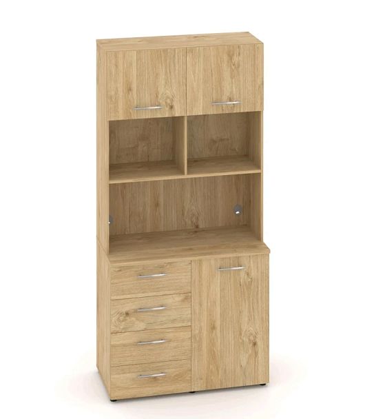 FIT Вариант № 2 MN-002 1200*600/420*2175/2178 Тиквуд Светлый Кухни  без цвета - Вид 1