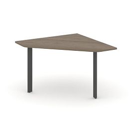Style Project Next Угловой элемент переговорного стола SN-59.UPRG-031 Вяз Благородный/Металл Антрацит 1180*1180*750 - Фото предпросмотра