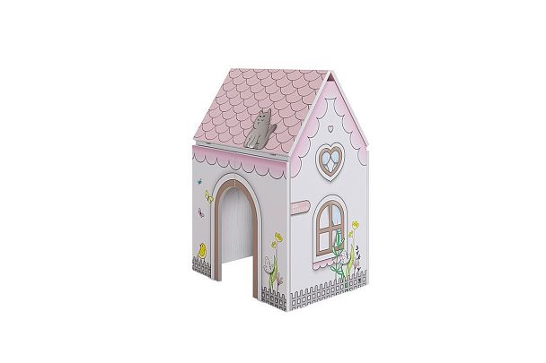 Стол Домик MK-0017.2711 белое дерево/розовый - Вид 2