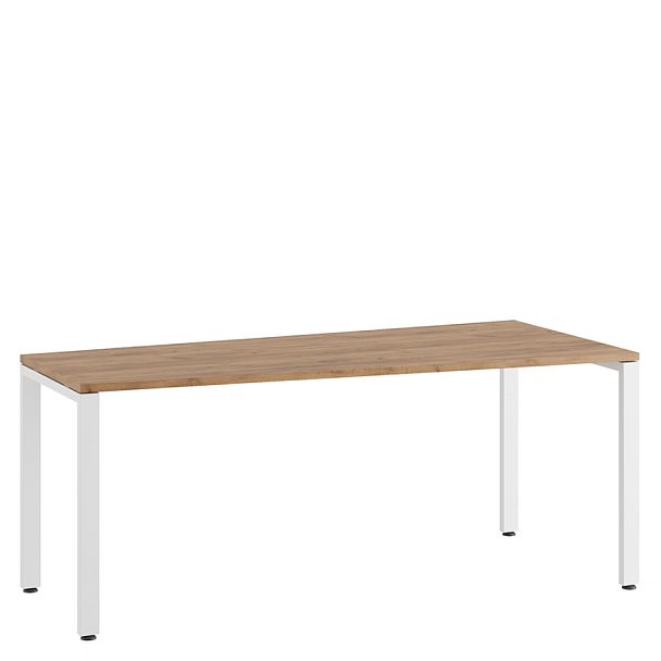 Стол трапеция правый Tess 180x80x75 дуб крафт золотой - Вид 1