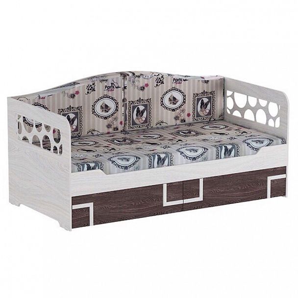 Кровать одинарная с подушками Омега-16 - Вид 1