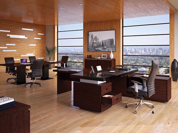 Гардероб Liverpool 90x45x220 орех - Вид 7