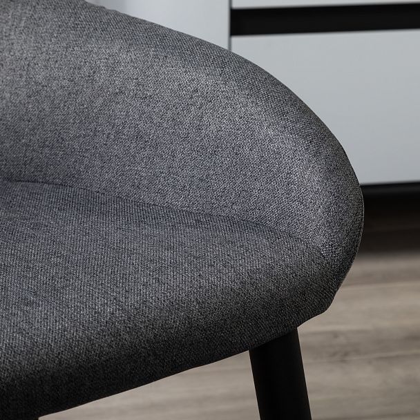 Кресло Kent тёмно-серый/черный - Вид 14