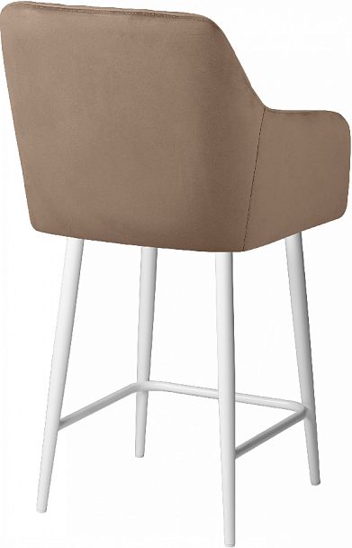 Комплект полубарных поворотных кресел Барли К, Confetti latte/белый, 3 шт. - Вид 5