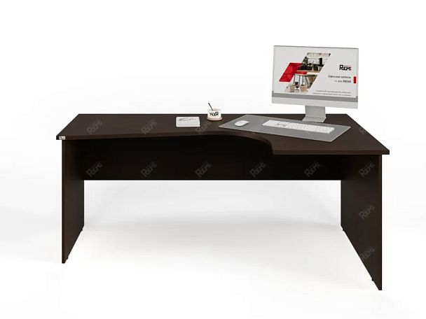 UNITY PC4-18 R ВЕНГЕ Офисный стол угловой Правый 1800х1100х750 - Вид 1