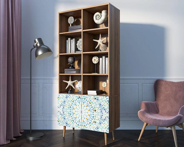 Стеллаж на комоде Berber принт 46 арт BB44/Print_46 - Вид 3