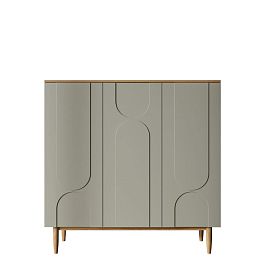 Комод с тремя дверками Arka AR19-F2 - Фото предпросмотра