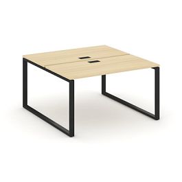 Стайл Проджект Рабочая станция 2-х сторон. SN-6O.DRS-002 Акация Лорка/Металл Черный 1180*1232*750 - Фото предпросмотра