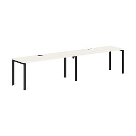 Стол 2-х местный EUWST 3567 Ясень Траун/Черный 3526х670х750 EDIS - Фото предпросмотра