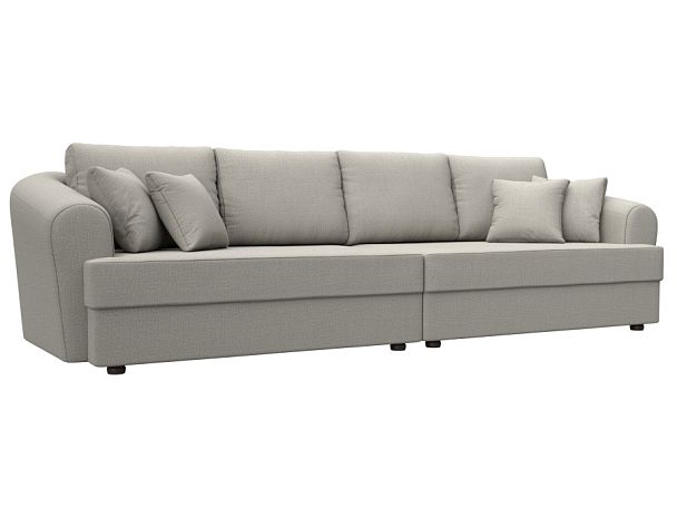 Диван прямой Милтон Рогожка бежевый - Вид 1