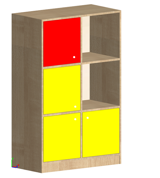 Стеллаж "Мозаика малый" СЛТ-015 - Вид 1